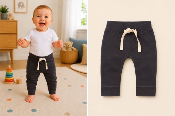 Broek Noppies Amherst Charcoal Melange (Antraciet) maat 56