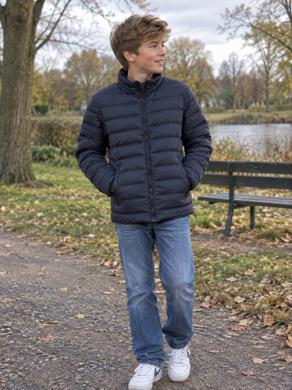 Jas Winterjas Blue Seven Zwart maat 152 NIEUW