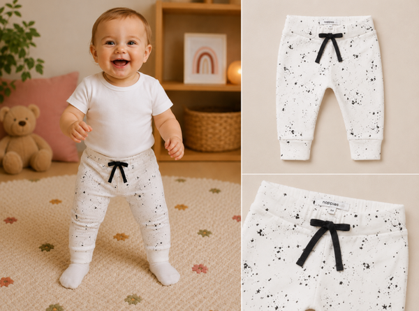 Broek Noppies Jos Snow White Unisex Maat 68
