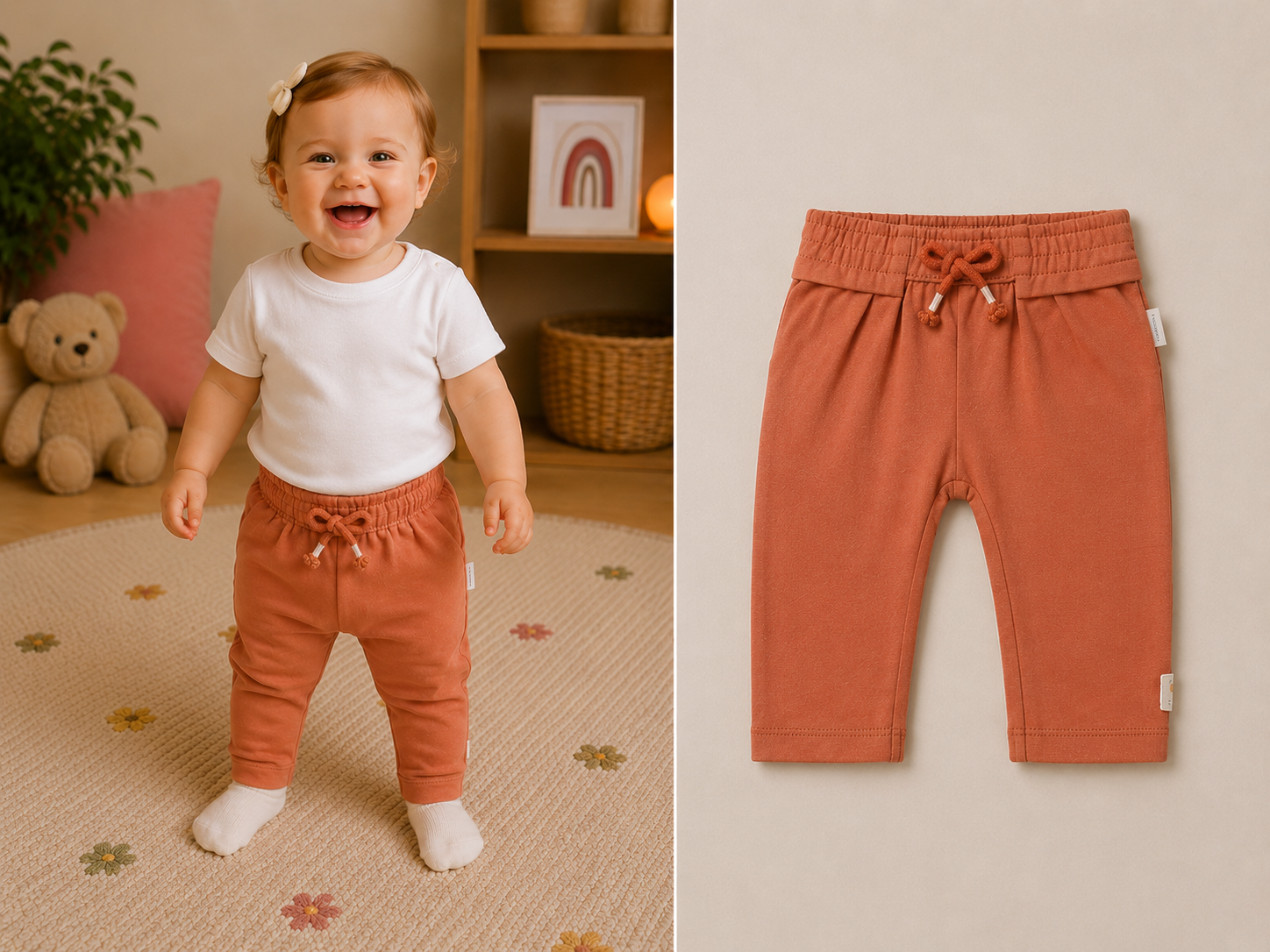 Broek Noppies Centennial Sunburn maat 86