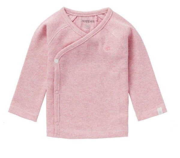 Overslagtruitje Noppies Nanyuki Light Rose maat 62