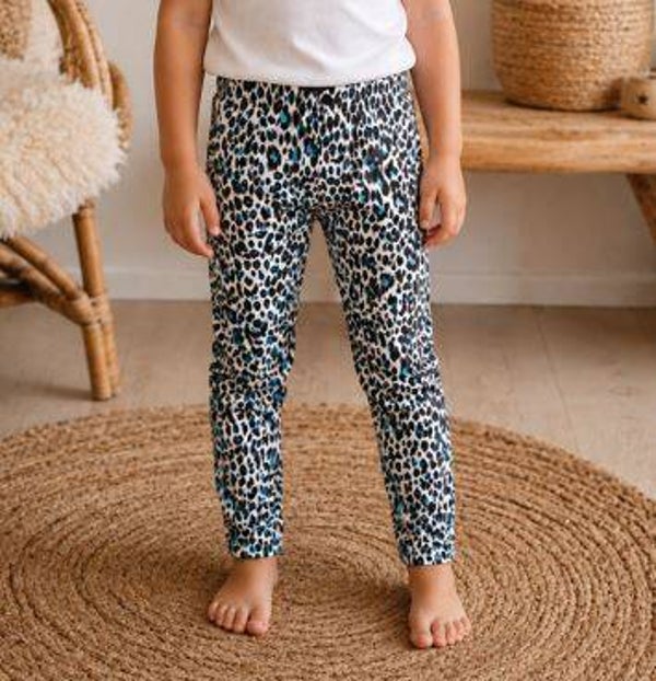 Legging Squared and Cubed panterprint maat 98-104