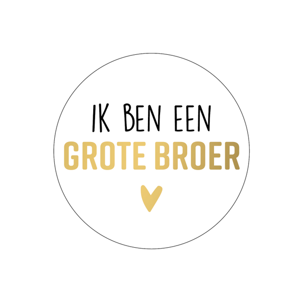Stickers - Ik ben grote broer
