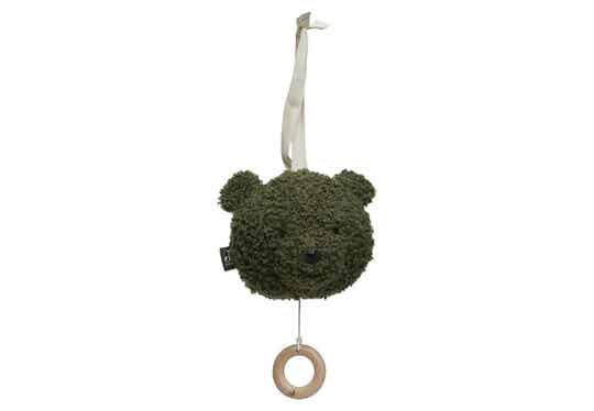 Jollein - Muziekhanger Teddy Bear - Leaf Green
