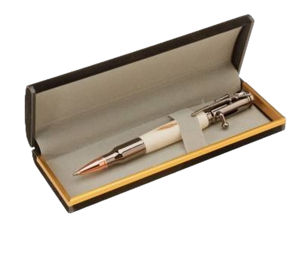 Coffret cadeau pour stylo en velours noir
