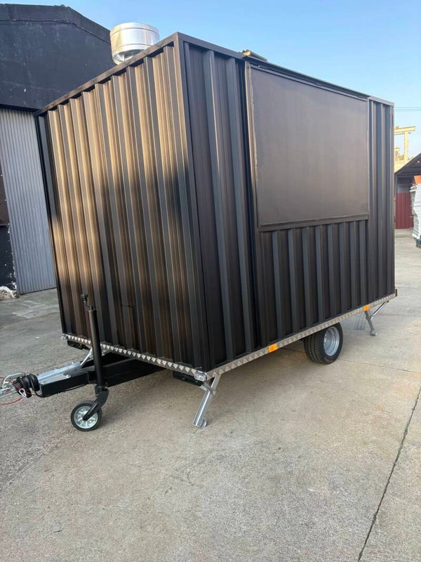 Foodtruck 3x2m negro