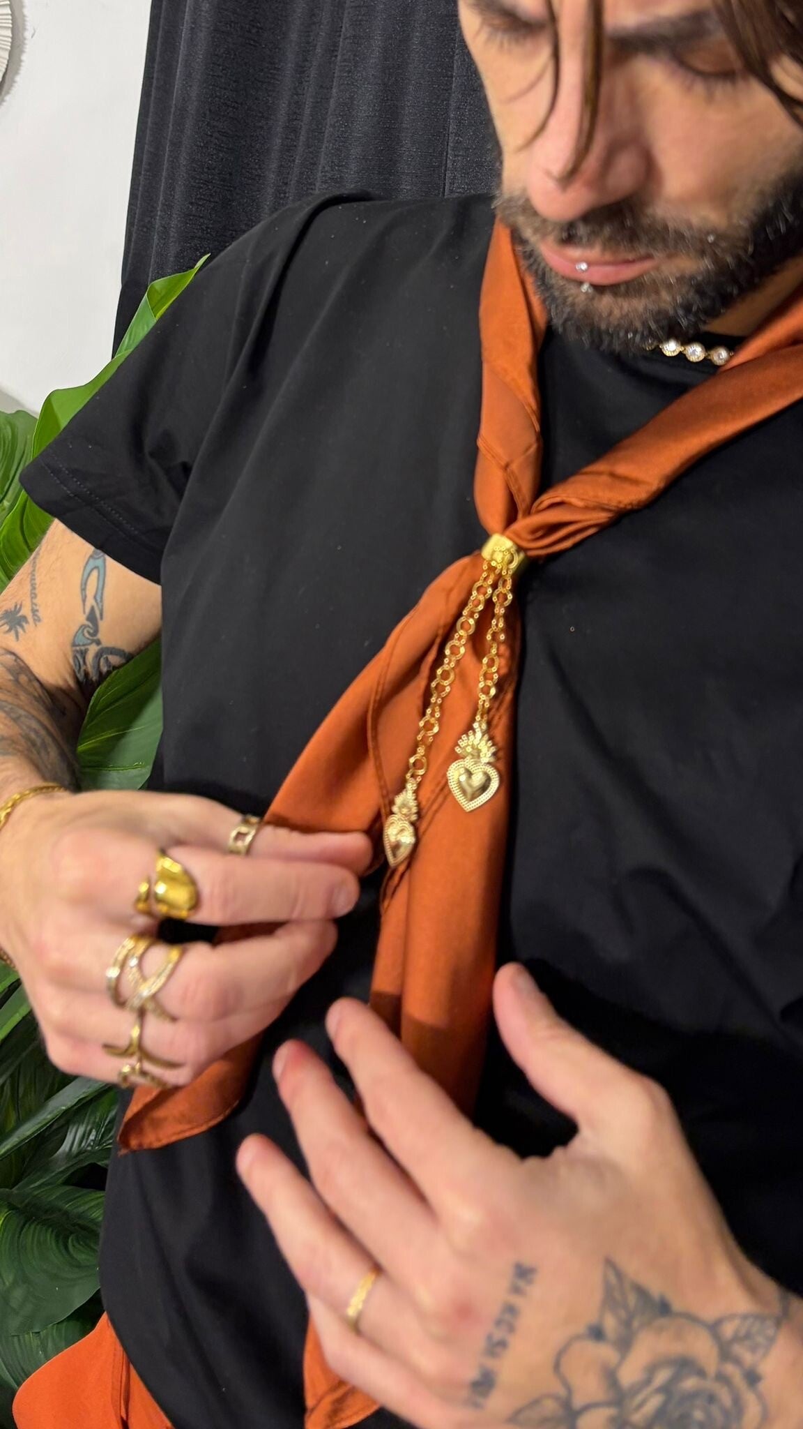 FOULARD CATENE&CUORI