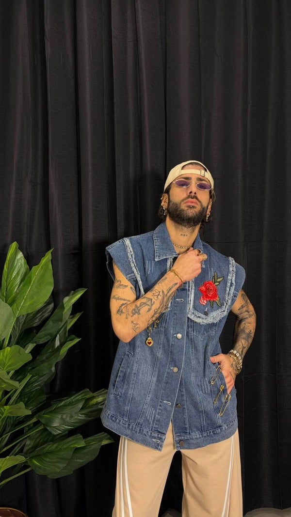 GILET JEANS CUSTOM