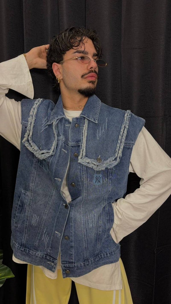 GILET JEANS CUSTOM