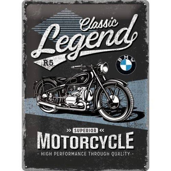 METAL SIGN 30X40CM BMW LEGEND