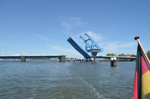 Klappbrücke Wolgast