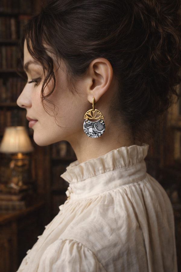 Réservé Claire J. Boucles d'oreilles Isaline