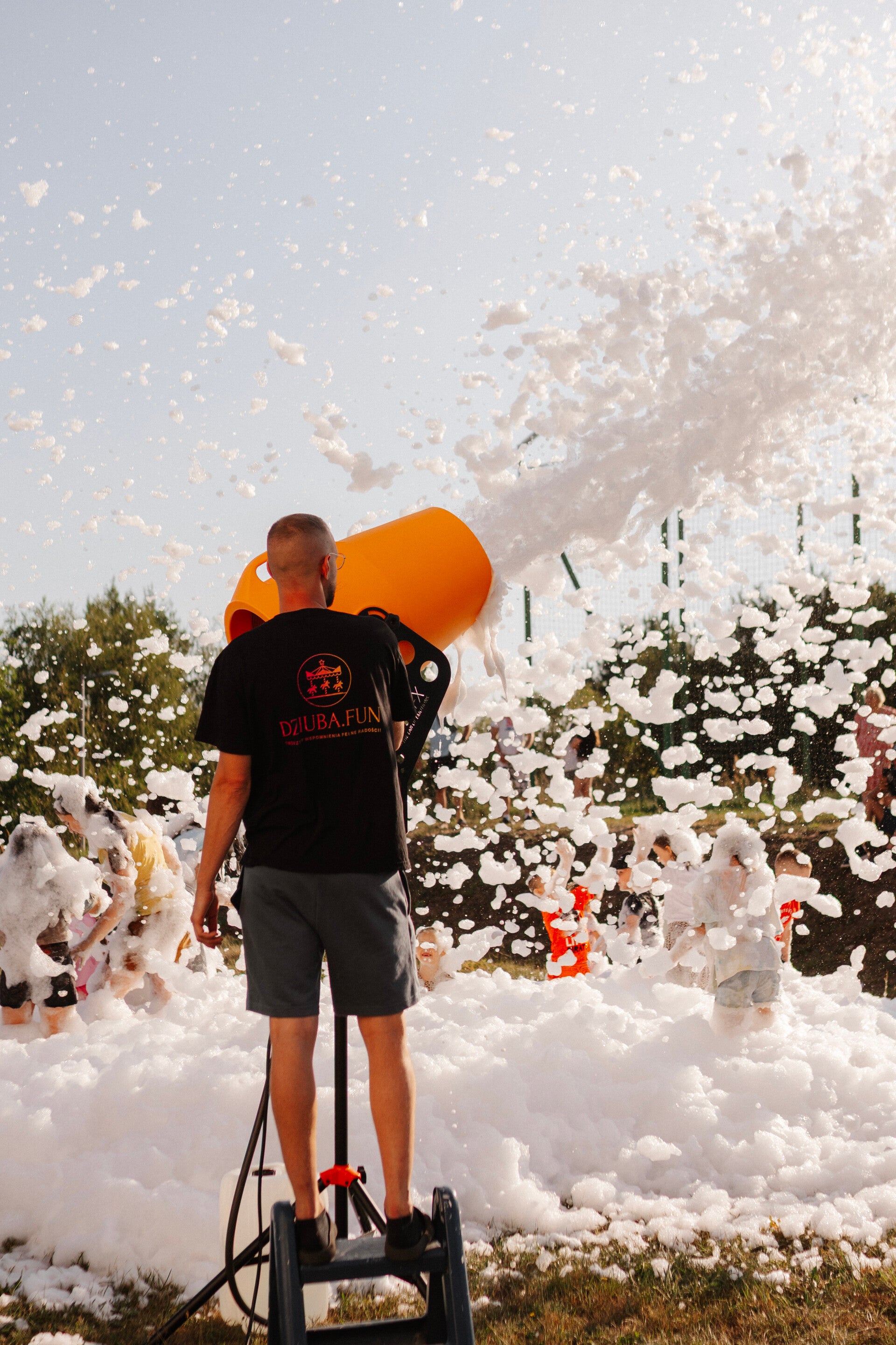 Piana Party z profesjonalną maszyną – Dziuba.fun podczas imprezy