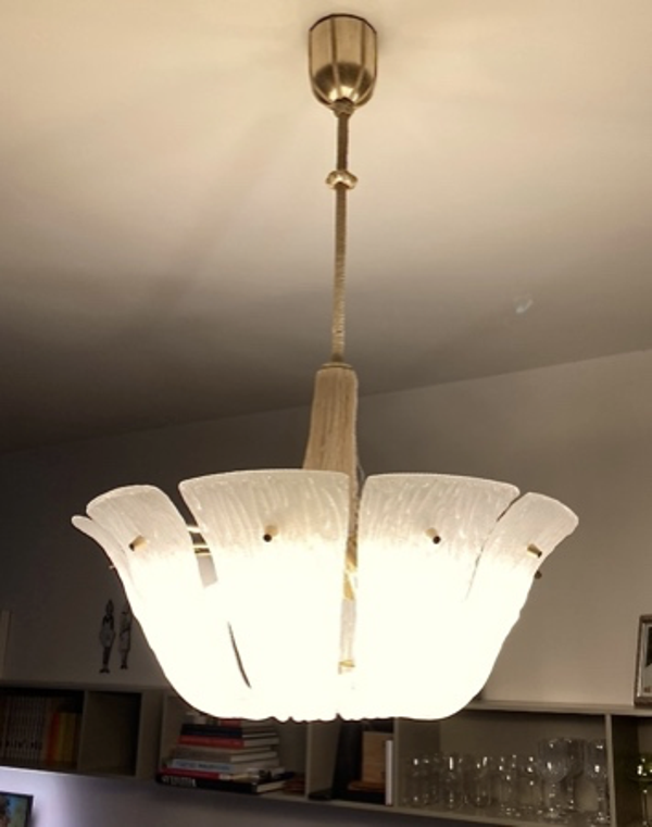 Kalmar Messing-Kronleuchter