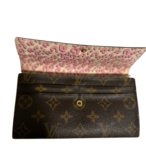 Louis Vuitton Portefeuille Monogram x Stephen Sprouse Léopard Rose – Édition limitée