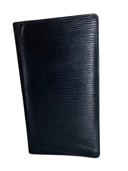 Louis Vuitton Portefeuille cuir Épi noir – Made in Spain – CA0026