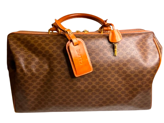 Céline Sac de voyage Toile Macadam Vintage - Triomphe