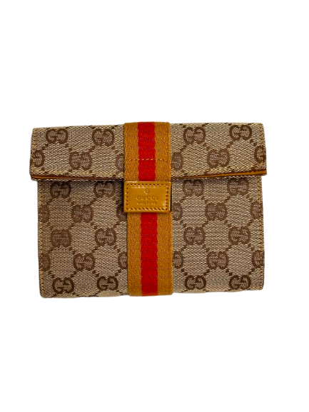 Gucci Pochette / Trousse Cosmétique GG Monogram Web  – Made in Italy