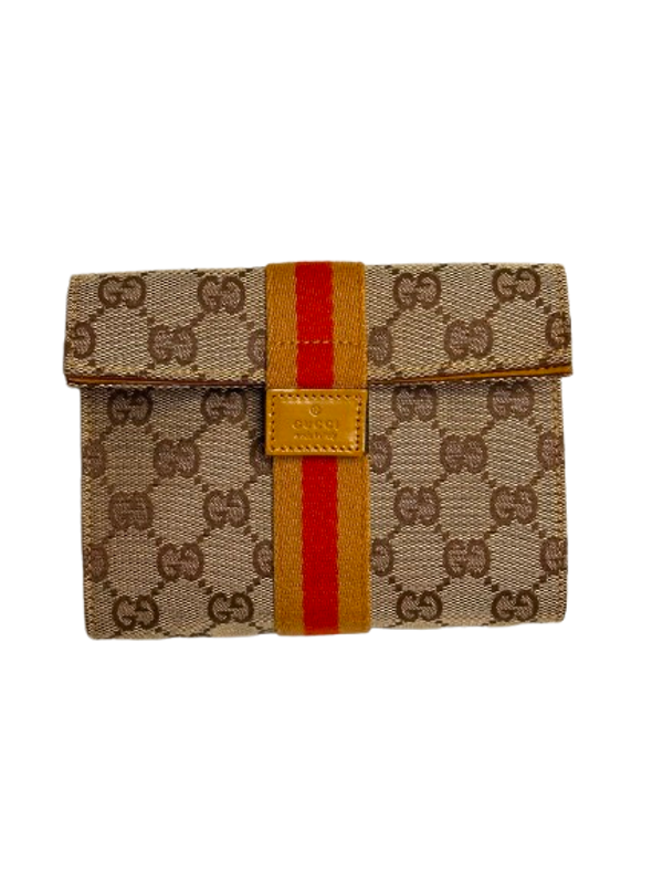 Gucci Pochette / Trousse Cosmétique GG Monogram Web  – Made in Italy