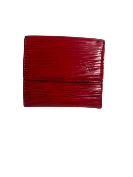 Louis vuitton Portefeuille Élise Épi Rouge