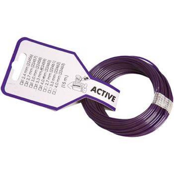 Crochet rond - ¢ 1,6 mm Fil nylon PLATINO - 15 m origine ACTIVE - Référence 020958