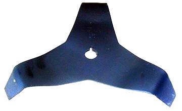 couteau broyeur 3 dents  - EXT: 300mm EPAISSEUR:4mm ALESAGE: 20mm Référence 1200189