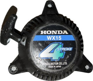 Lanceur complet occasion origine Honda WX15 -  Mecanisme demonté et controlé, corde remplacée