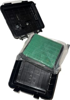 Kit Couvercle de filtre à air 17220-ZM0-030 - Boîtier 17211-ZL8-023 - Filtre à air pour Honda  Moteur GCV135 GCV160 GCV190 HRB216 HRR216 HRS216 HRT216 HRZ216 HRZ216 HR