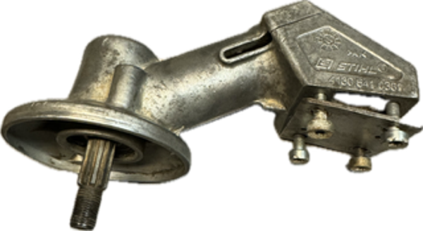 Renvoi d'angle occasion origine STIHL FS74 -  Référence 4137-640 0100 / 4137 640 0100 / 4137-640-0100 / 41376400100