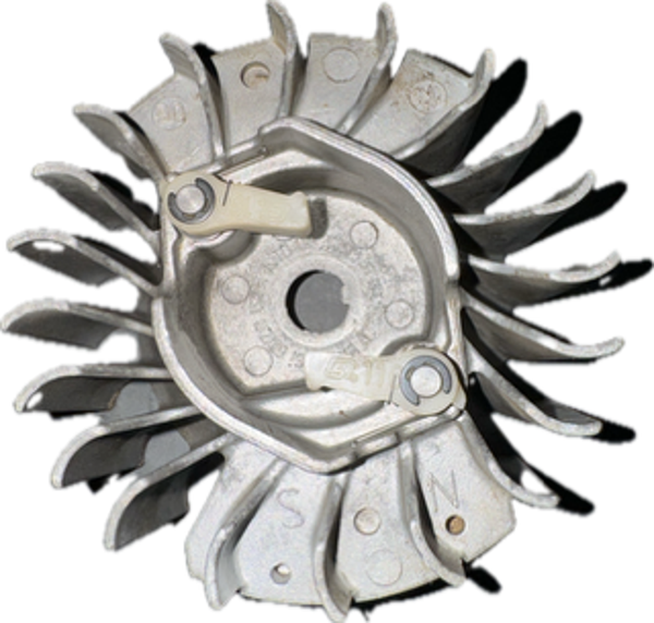 Rotor occasion origine STIHL - MS250 - Référence 1123-400 1207 / 1123 400 1207 / 1123-400-1207 / 11234001207