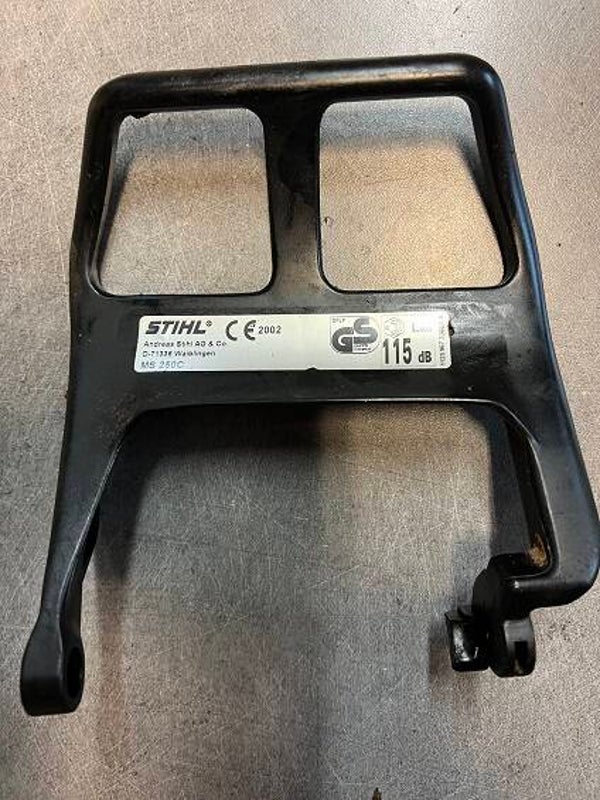 Protège main occasion origine STIHL - MS250C - Référence 1123-792 9100 / 1123 792 9100 / 1123-792-9100 / 11237929100