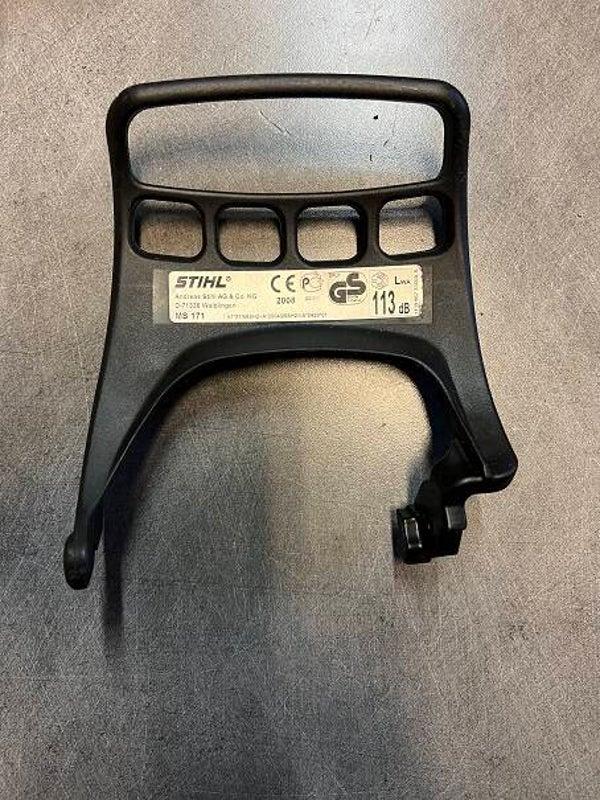 Protège main occasion origine STIHL MS171 - Référence 1139-792 9100 / 1139 792 9100 / 1139-792-9100 / 11397929100