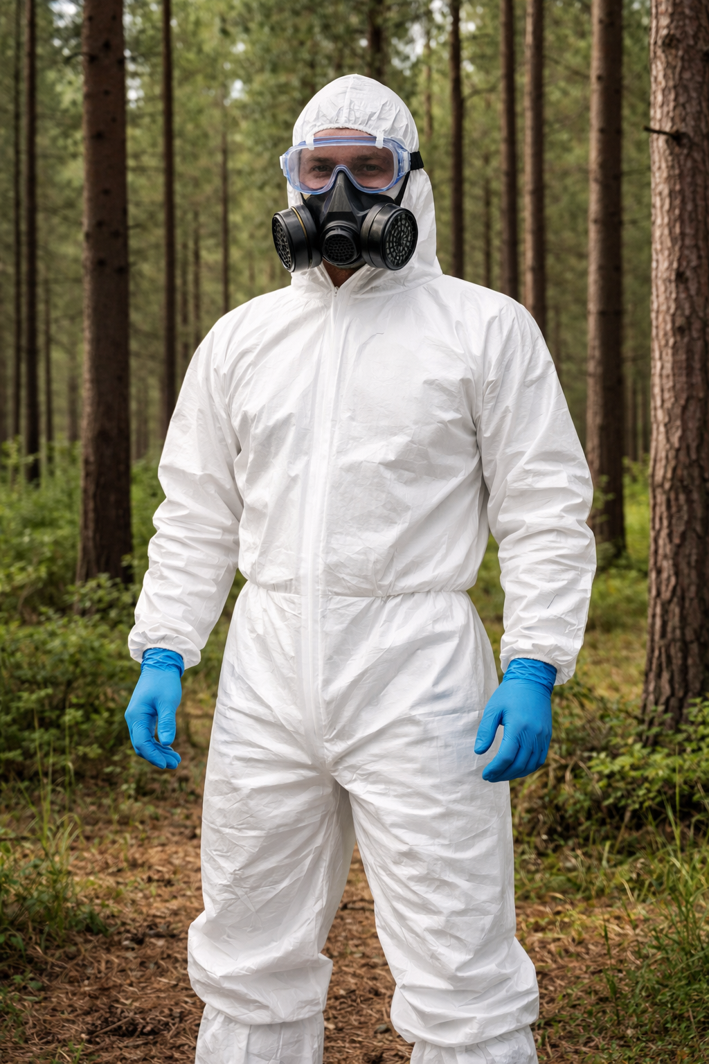 Kit Vêtement de protection Taille L - XL + demi masque + lunette masque  - Référence KITEPI-XL