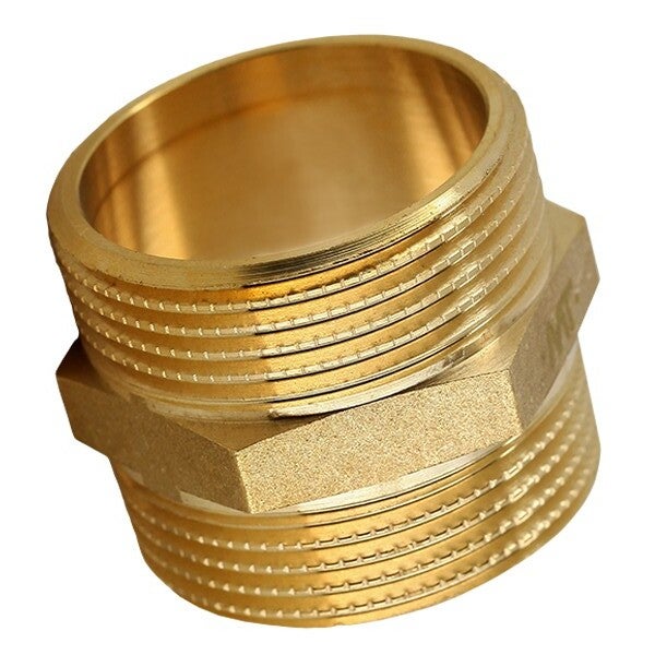 Mamelon Male - Malem Laiton 1"1/4