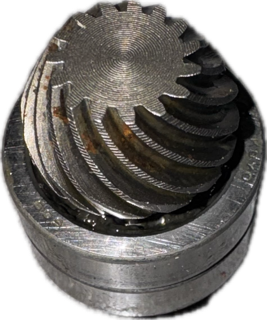 Jeu de pignons occasion origine STIHL HL75 LAMIER 30° - Référence 4130-640 7301 / 4130 640 7301 / 4130-640-7301 / 41306407301