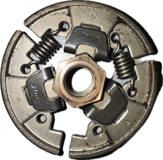 Embrayage occasion origine STIHL MS170 -  Vendu avec 3 ressorts neufs - Référence 1123-160 2050 / 1123 160 2050 / 1123-160-2050 / 11231602050