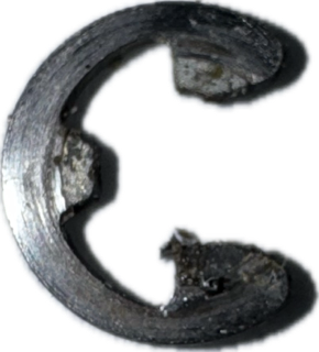 Circlips de l'axe de papillon des gaz occasion origine Walbro - WT215 / WT-215 - Référence WT-215