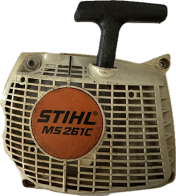 Lanceur complet occasion origine STIHL - MS261C - Référence 1141-080 2104 / 1141 080 2104 / 1141-080-2104 / 11410802104