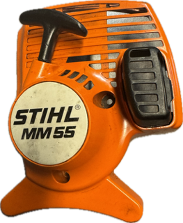Lanceur complet occasion origine STIHL MM55 - Référence 4601-190 4000 / 4601 190 4000 / 4601-190-4000 / 46011904000