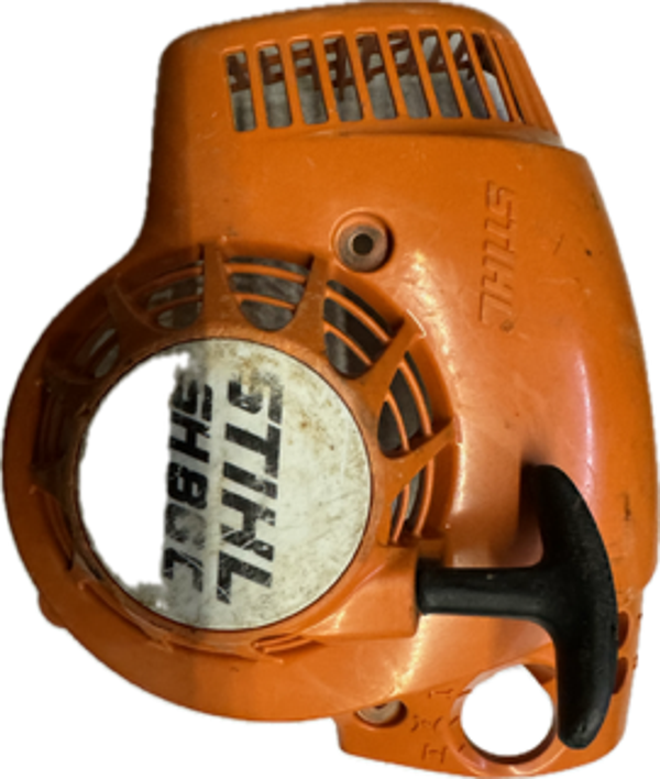 Carter de ventilateur avec lanceur révisé occasion origine STIHL SH86 - Référence 4241-080 2107 / 4241 080 2107 / 4241-080-2107 / 42410802107