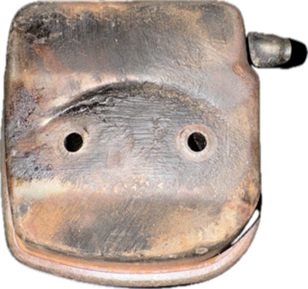Silencieux occasion origine  STIHL FS55 - Référence 4140-140 0609 / 4140 140 0609 / 4140-140-0609 / 41401400609