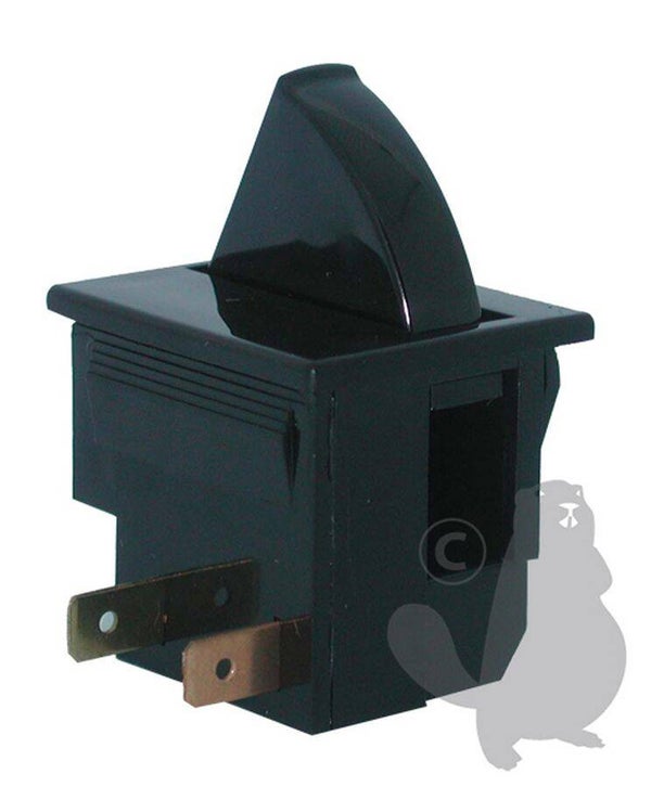 Contacteur électrique Emak  2 positions, 2 bornes pour CASTELGARDEN - GGP - STIGA modèles EL63, EL63M, F72, J92, N92, TwinCut TC92, TC102, TC122. Origine 119410622/1. Remplace origine: 19410606/1, 119410613/0. Référence 119410613/0