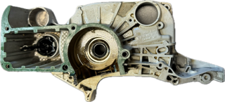 Demi-carter de vilebrequin,  côté lanceur occasion origine STIHL MS362C - Référence 1140-020 2932 / 1140 020 2932 / 1140-020-2932 / 11400202932