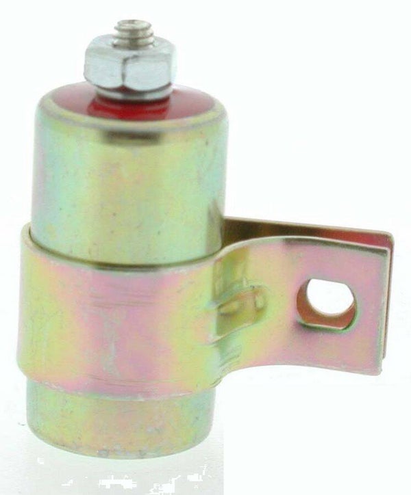 Condensateur d'allumage adaptable pour moteurs BERNARD, séries 110, 610 et 810.Remplace origine: 390320.  Réf: 2605648