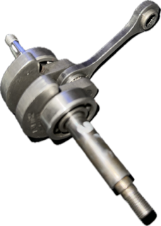 Vilebrequin occasion origine STIHL BG86 - SH86 - Référence 4241-030 0400 / 4241 030 0400 / 4241-030-0400 / 42410300400