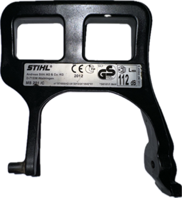 Protège main occasion origine STIHL MS201 C-M - Référence 1145-790 9101 / 1145 790 9101 / 1145-790-9101 / 11457909101
