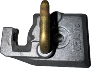 Couvercle de pompe à carburant occasion origine Walbro WTE1 / WTE-1 - Référence  1121-121 0801