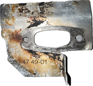 Plaque de protection occasion origine HUSQVARNA 394XP -  Reference 503 46 55-02 / 5034655-02 / 503465502