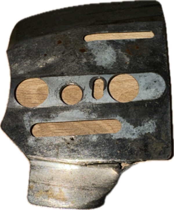 Tôle latérale occasion origine STIHL MS441C - Référence 1122-664 1000 / 1122 664 1000 / 1122-664-1000 / 11226641000