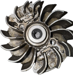 Rotor occasion origine STIHL HL92K - Référence 4149-400 1200 / 4149 400 1200 / 4149-400-1200 / 41494001200